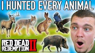 I Hunted Every Animal in Red Dead Redemptions Plains