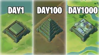 BUNKER DAY 1 to DAY 1000 in Last Day on Earth Survival