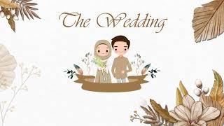 Download Tamplate Undangan Pernikahan Digital Kosong ELEGAN  AE011 Update