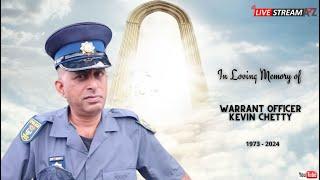 The Funeral Service of Warrant Officer Kevin Chetty