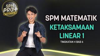 TIPS TOPIK LINEAR  SKOR MATEMATIK SPM 2021 KSSM  SPM PRO+  Sir Ifwat