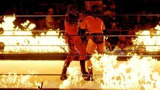 Triple H w Chyna vs Kane Inferno Match - Smackdown 23999