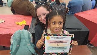 Ava Gets Her AAPAC Excellence Award #kids #school #education #award #scholarship #hotfacts #fun