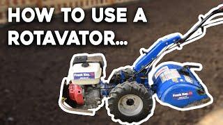 How to Use a Rotavator Garden Tiller