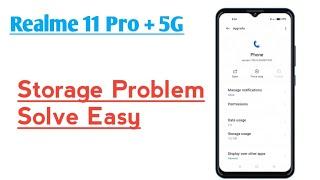 Realme 11 Pro Plus 5G How To Solve Storage Problem