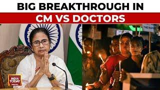 Mamata Banerjee Bows To Doctors Demands Kolkata Top Cop To Be Removed At 4 PM  Kolkata Doctor