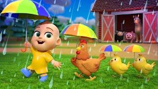 Rain Rain Go Away Animal Version  Lalafun Nursery Rhymes & Kids Songs
