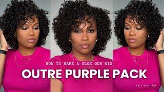 HOW TO MAKE A GLUE GUN WIG - Feat. Outre Purple Pack Rod Set