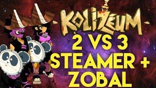 2 VS 3 en Kolizéum Steamer & Zobal  DOFUS