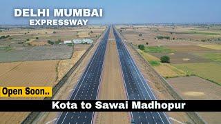 कोटा to सवाई माधोपुर update Delhi Mumbai Expressway Rajasthan latest update #4k