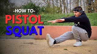 How To PISTOL SQUAT  Technique Steps & Tips