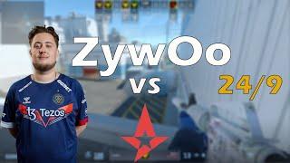 CS2 POV Demo Vitality ZywOo 249 vs Astralis de_nuke @ BLAST Premier Fall Groups 2024