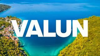 Valun - Croatia  Cres island 4K walking tour