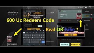 TODAY NEW REDEEM CODE PUBG MOBILE Get 600 UC  PUBG Mobile REDEEM CODE TODAY#pubgm