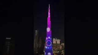 UAE says happy new year 2023 with record-breaking fireworks drone & laser shows #bhujkhalifa #2023