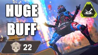 Octanes *NEW* BUFF is CRAZY OP 20 BOMB in Apex Legends