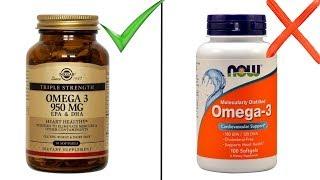 Omega 3 Fish Oil Selection Mistakes