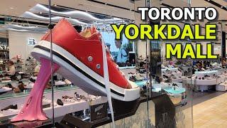 4K  Yorkdale Shopping Centre Mall Walking Tour  Luxury Mall in Toronto Ontario Canada