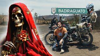 LA SANTA MUERTE in THE LAND OF CHAPO  SINALOA MEXICO  Episode 262 - Around the World on a Bike