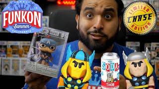 Funkon Captain America Die-Cast Funko Pop + Funko Soda Thor CHASE? unboxing