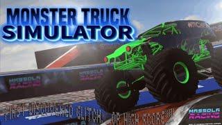 Monster Truck Simulator - The first glitch found or highest score of all time?