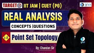 Point Set Topology for IIT JAM Mathematics & CUET PG Maths  Real Analysis  L2  IFAS