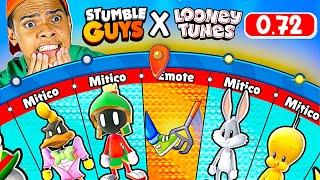 Liberei todas skins do Looney Tunes no Stumble Guys 0.72 Skins e Emotes