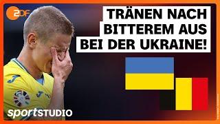 Ukraine  – Belgien Highlights  UEFA EURO 2024  sportstudio