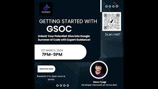 Getting Started with Google Summer of Code GSOC