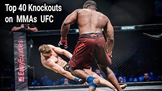 Top 50 Knockouts on MMAs  most amazing KO