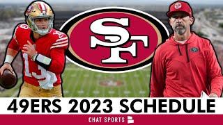 San Francisco 49ers 2023 NFL Schedule Opponents & Instant Analysis
