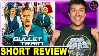 BULLET TRAIN 2022 Reviewed In Less Than 60 Seconds  2022S SUMMER BLOCKBUSTER #Shorts