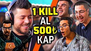 DELİ MAFYA VE RAPÇİ ile HALF-LIFE 1 vs 1  1 Kere Vur 500 TL - UNLOST