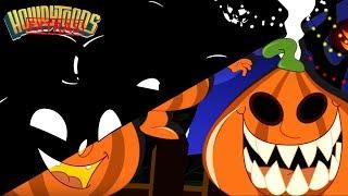 Five Little Pumpkins Animatic  Halloween songs for Kids by Howdytoons