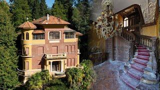 Dazzling Abandoned Mansion Of A Corrupt Italian - Fraud Cost Him Everything