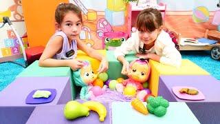 Kız oyunları ve evcilik oyuncakları. Oyuncak bebek oyunları