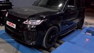 2020 Range Rover sport SVR Stage 1+ 644Hp Downpipe - Backfire bangs