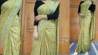 office look saree how to wear saree in office look parfectformal saree draping