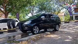 Perpaduan velg Oem Honda HRV dan Ban Falken. 