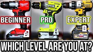 We Ranked Every DRILLDRIVER From Beginner LVL To Expert LVL What Level Are You?