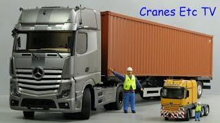 NZG Mercedes-Actros L GigaSpace 4x2 Edition 3 Tractor by Cranes Etc TV