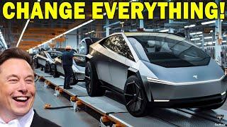 It Happened Elon Musk LEAKED The Way Tesla Produce Model 2 INSANE Design Motor & Super Battery