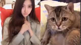 Tiktok kucing nakaLLL liat cewek buka baju