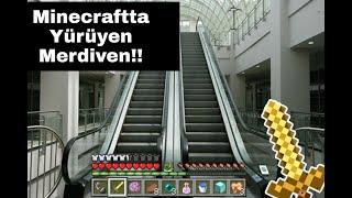 Yürüyen Merdiven Yapımı - Minecraft Sistemler #7