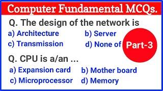 900+ Computer Fundamental MCQ Questions and Answers Part - 3