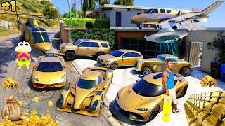 FRANKLIN TOUCH ANYTHING BECOME GOLD  EVERYTHING IS FREE IN GTA 5