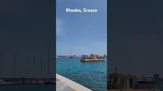 Rhodes Greece. This Island Is Beautiful #shorts #travel #Greece #Rhodes #tui #package