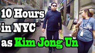 10 Hours of Walking in NYC as Kim Jong Un