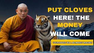 PLACE 3 CLOVES IN THIS SPOT AND THE MONEY WILL COME IN DROVES  BUDDHIST TEACHINGS