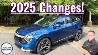 2025 Kia Sportage Whats New? Plus 2025 Sportage EX Key Features